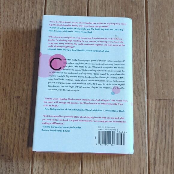 Girl Overboard, hardcover book written by Justina Chen Headley - Picture 2 of 2